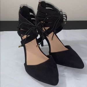 LANE BRYANT high heels women’s black WIDE WIDTH